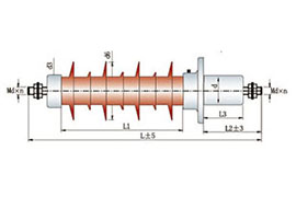 CXFBRG型24kV玻璃钢干式变压器套管