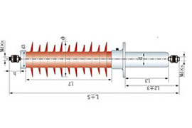 CXFBRG型40.5kV玻璃钢干式变压器套管
